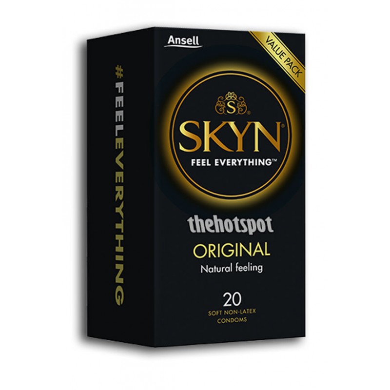 SKYN Regular Condoms with Lubricant - Rubber/Latex Free